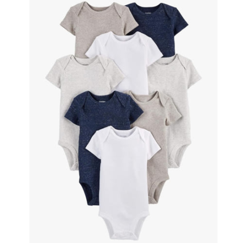 Simple Joys by Carter's Baby 8-Pack Short-Sleeve Bodysuit