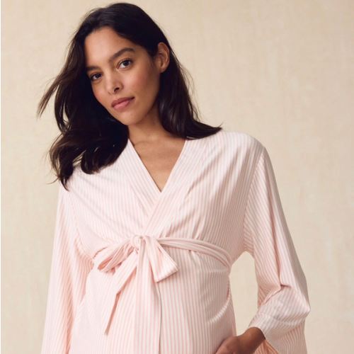 LAKE | Women | DreamModal® Pajamas | Fog Maternity Kimono Bundle
