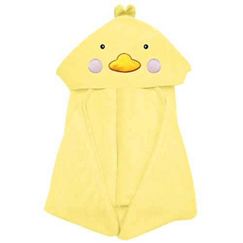 YOYOO Baby Bath Towel – Viscose Derived from Bamboo, Baby Hooded Towels - Newborn Essential Cute Yellow Duck-Perfect Baby Registry Gifts for Boy Girl