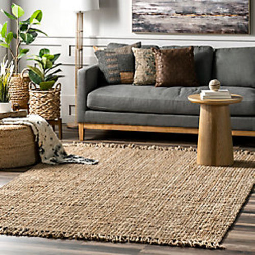 Nuloom Daniela Farmhouse Chunky Jute Area Rug