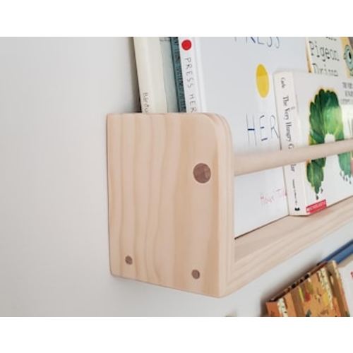 Furniture Grade Natural Wood, "flip-able" Floating Shelf, Shipping and Hardware Included