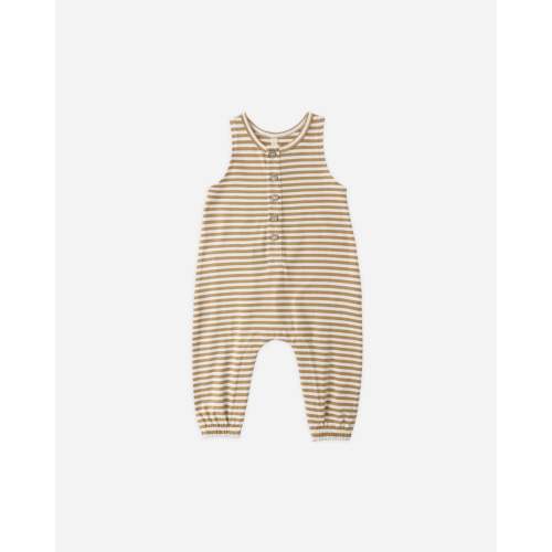Sleeveless Jumpsuit Honey Stripe