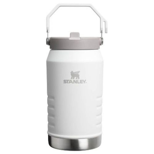 Stanley 64oz IceFlow Flip Straw Jug - Frost: Stainless Steel Drinkware