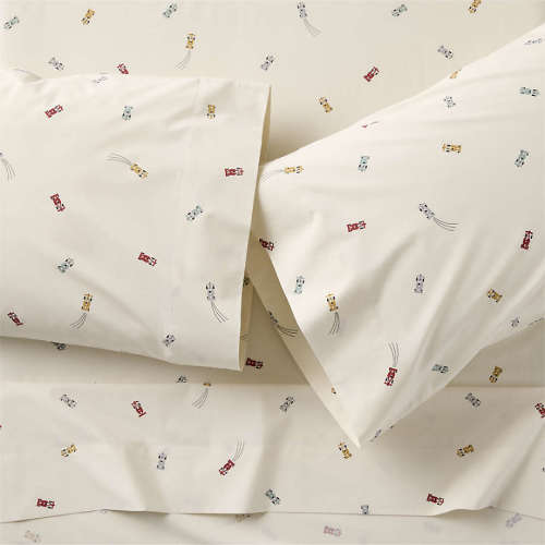 Stay Cool Victory Laps 100% Organic Cotton Kids Full Sheet Set
