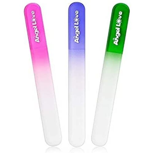 Baby Nail File, 3 Pack, Emery Board Glass, Crystal, Set for Newborns, Toddlers, Infant, Babies & Young Children, New Moms & Baby Shower,ZJC1