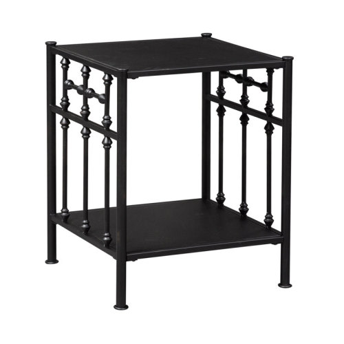 Sand & Stable™ Edmund Vintage Open Metal Nightstand w/ Spindles & Reviews | Wayfair
