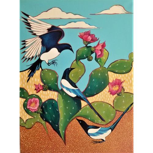 Three Magpies