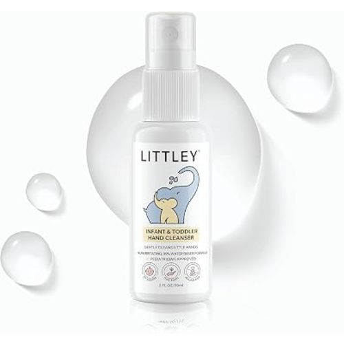 Littley Infant & Toddler Hand Cleanser | HOCl Spray | 2 oz