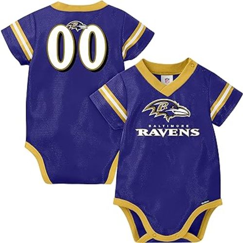 Gerber NFL unisex-baby Nfl Team Jersey Onesie Bodysuit