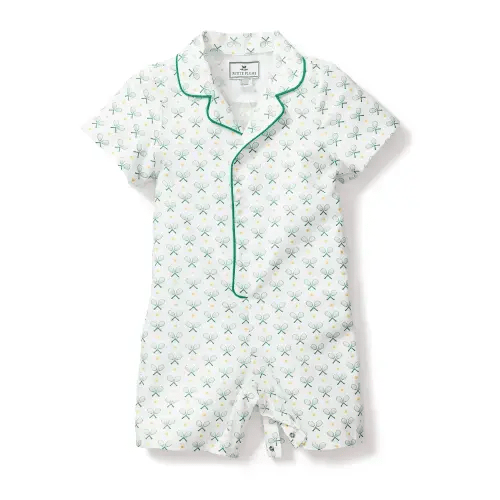 Baby's Twill Summer Romper in Match Point