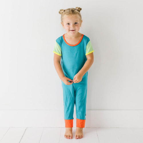 Funky Fresh Short Long Romper Luxe Edition