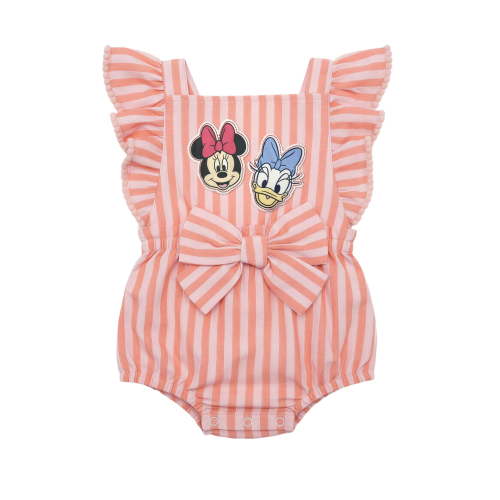 Minnie & Daisy Baby Girl Romper, Sizes 0/3 Months-24 Months