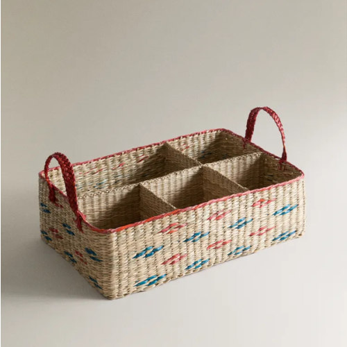 KIDS’ SEAGRASS ORGANIZER - Brown | ZARA United States