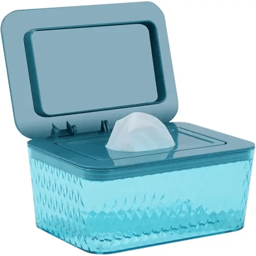 Wipes Dispenser Seal-Designed Wipe Dispenser Holder Wipes Case Box for Bathroom Keep Wipes Fresh, Dust-Proof & Non-Slip