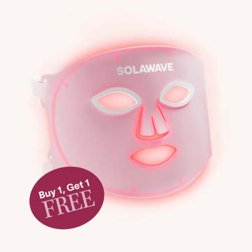 Wrinkle Retreat Pro LED Face Mask with Red, Infrared, Deep Red, and Amber Light Therapy