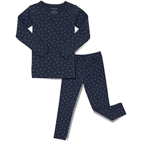 AVAUMA Baby Boys Girls Pajama Set 6M-7T Kids Cute Toddler Snug fit Pattern Design Pjs Cotton Sleepwear