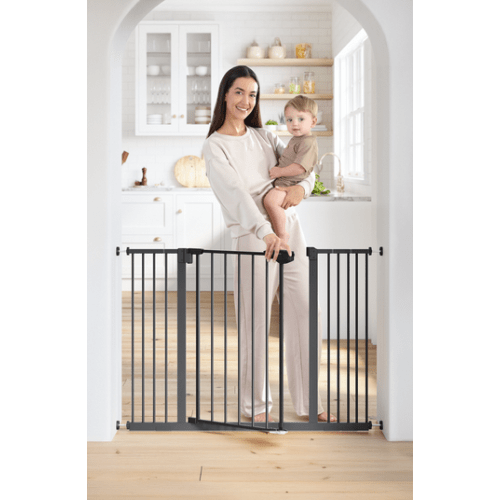 Baby Safety Gate with 3 Extensions