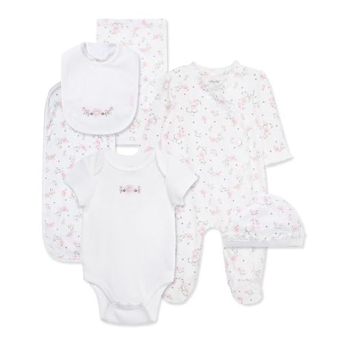 Little Me Baby Layette Gift Set - Clothes, Outfits, Essentials for Girls & Boys, Newborns, 3 and 6 Months