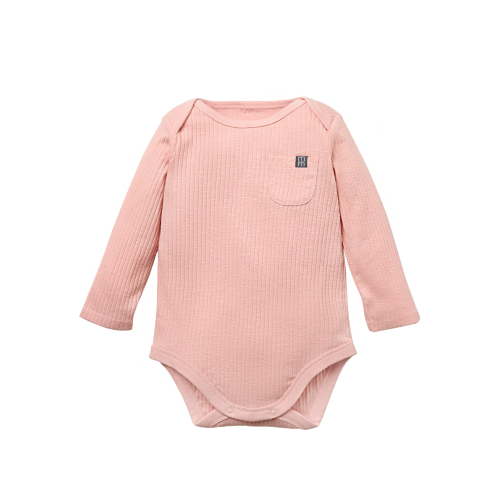 Modern Moments by Gerber Baby Neutral Organic Long Sleeve Bodysuit, 0/3 Months - 24 Months