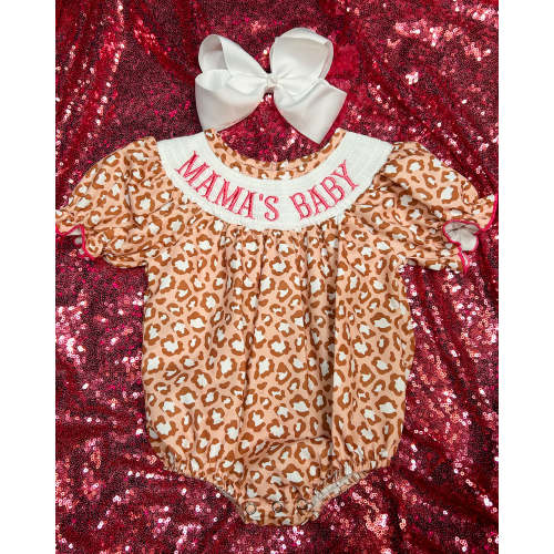 Mama's Baby Embroidered Onesie