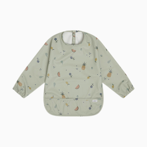 Lalo Smock Bib - Sage Print