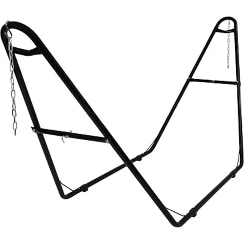 Sunnydaze Universal Heavy-Duty Hammock Stand for Outside, Chains Included