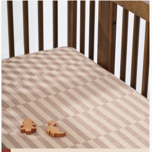 Babyletto Crib Sheet in GOTS Certified Organic Muslin Cotton