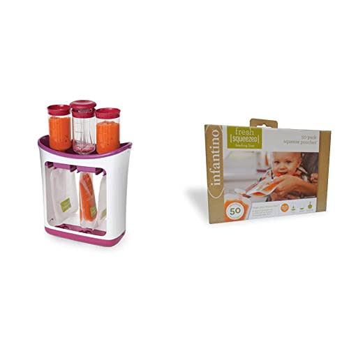 Infantino Squeeze Pouches and Squeeze Station
