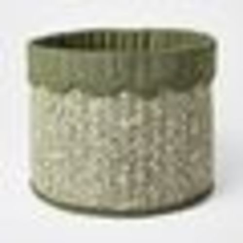 Small Floral Canvas Storage Basket - Threshold™ designed with Studio McGee
