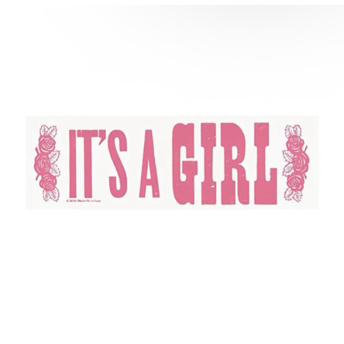 It's A Girl Poster - Made in TN