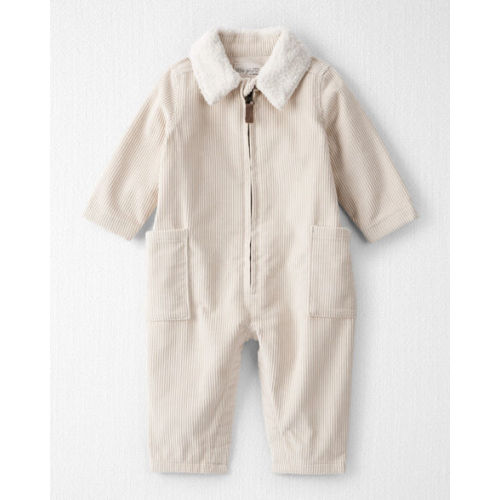 Baby Organic Cotton Corduroy Romper