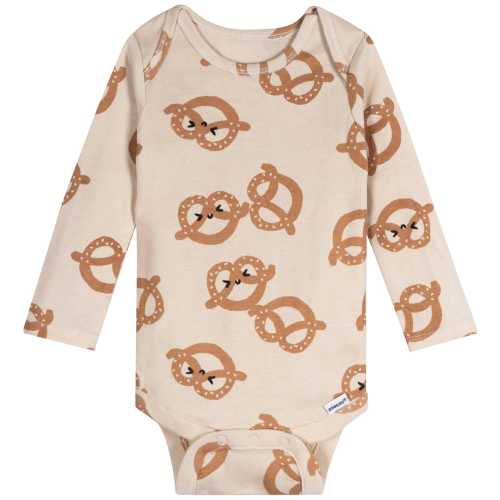 6-Pack Baby Neutral Pretzels Long Sleeve Onesies® Bodysuits – Gerber Childrenswear