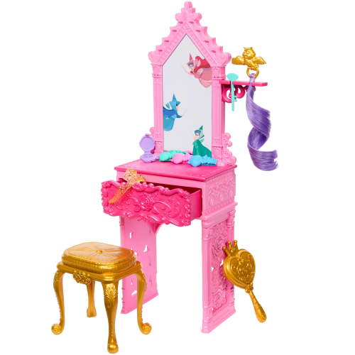 Disney Princess Aurora Start the Story Doll Accessory Set with Vanity [Walmart Exclusive]