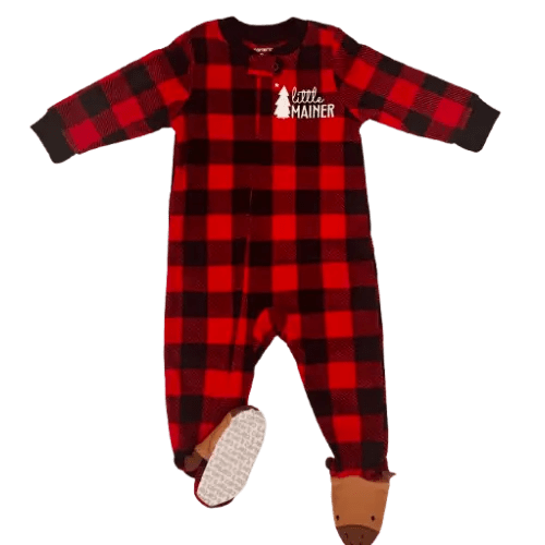 Little Mainer Fleece Sleeper — Little Mainer Baby & Toddler Shop Little Mainer  Little Mainer