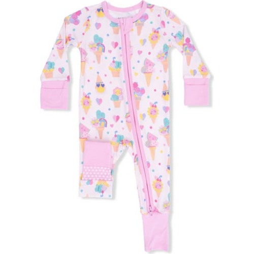 Ice Cream Fun Convertible Footie, 3-6 Months