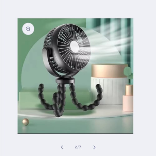 Rechargeable Octopus Pram Fan