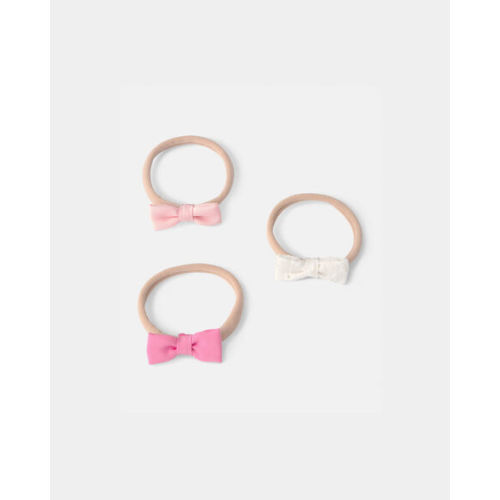 Baby Girl 3-Pack Bow Hair Wraps | Carter's