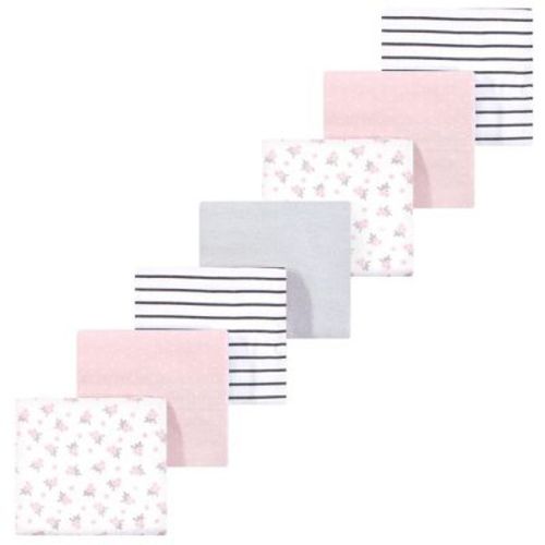 Luvable Friends Little Treasure Flannel Receiving Blankets 7pk