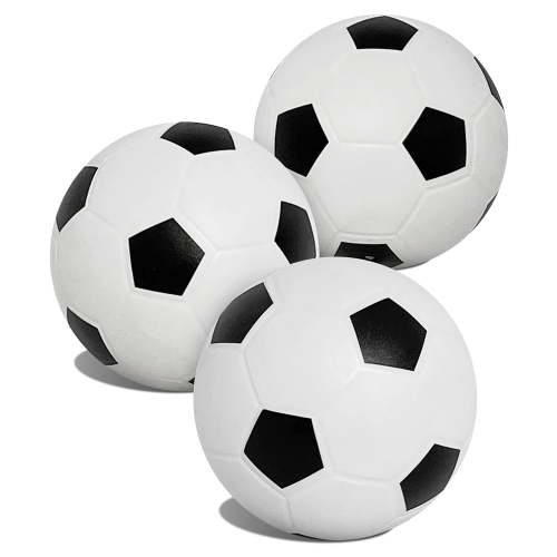 Botabee Mini Soccer Balls for Toddlers, Soft PVC Material, Develop Motor Skills, 3-Pack, Indoor and Outdoor Play