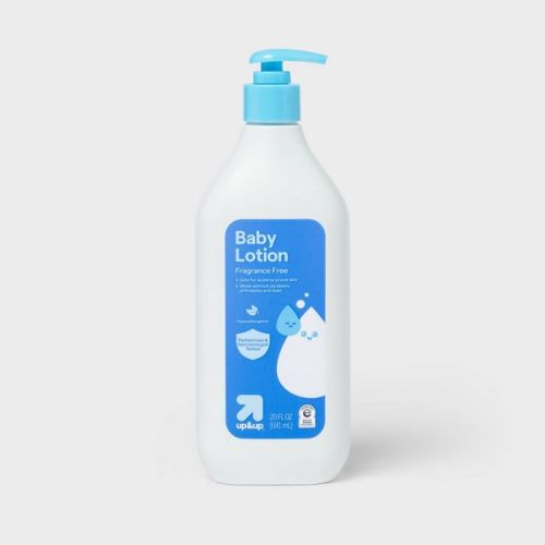 Baby Lotion Fragrance Free - 20 fl oz - up&up™: Moisturizing, Made Without Parabens, Normal Skin