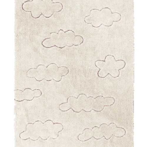 Lorena Canals Rugcycled Washable Rug Clouds - Beige