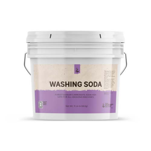PURE ORIGINAL INGREDIENTS Natural Washing Soda 1 Gallon Sodium Carbonate, Stain Remover, Water Softener, Multi-Purpose Cleaner