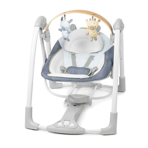 Ingenuity Swing 'n Go Portable Swing, Chambray