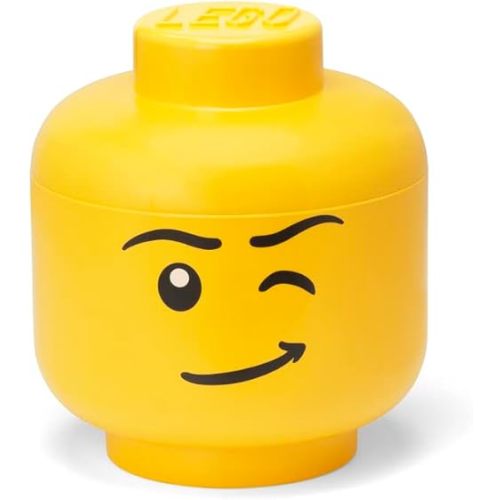 LEGO Storage Head, Large, Winking Boy