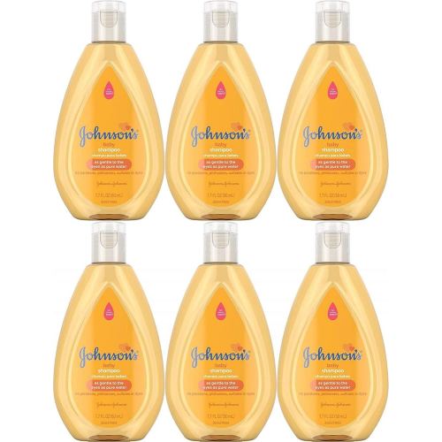 Johnson's Baby Shampoo, Travel Size, 1.7 Ounce (Pack of 6)