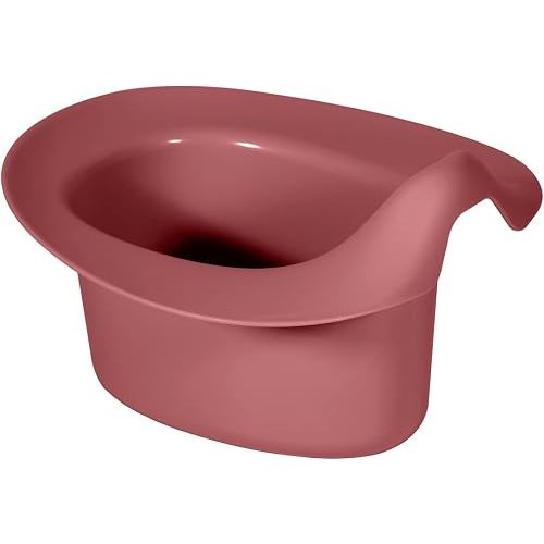 Kindsgut Elimination Communication Baby Potty – Ergonomic Infant Potty for Babies, Easy-Clean EC Potty with Splash Guard, Includes Printed EC Beginner Guide, Designed in Germany, Dusty Pink