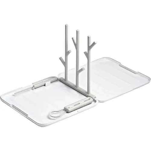 Boon Portable Bottle Brushes, Pump Cleaning & Drying Set