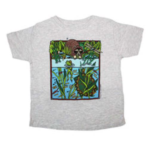 Pond Scene Toddler Heather T-shirt – Liberty Graphics