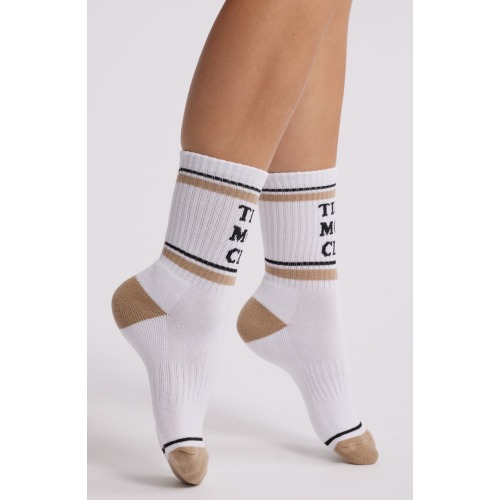 Tired Moms Club Crew Socks