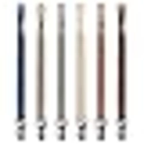 Pacifier Clip for Boys and Girls, 6 Pack Baby Pacifier Holder Leash 100% Handmade Braided Fits All Pacifiers & Teething Toys Modern Unisex Baby Gift